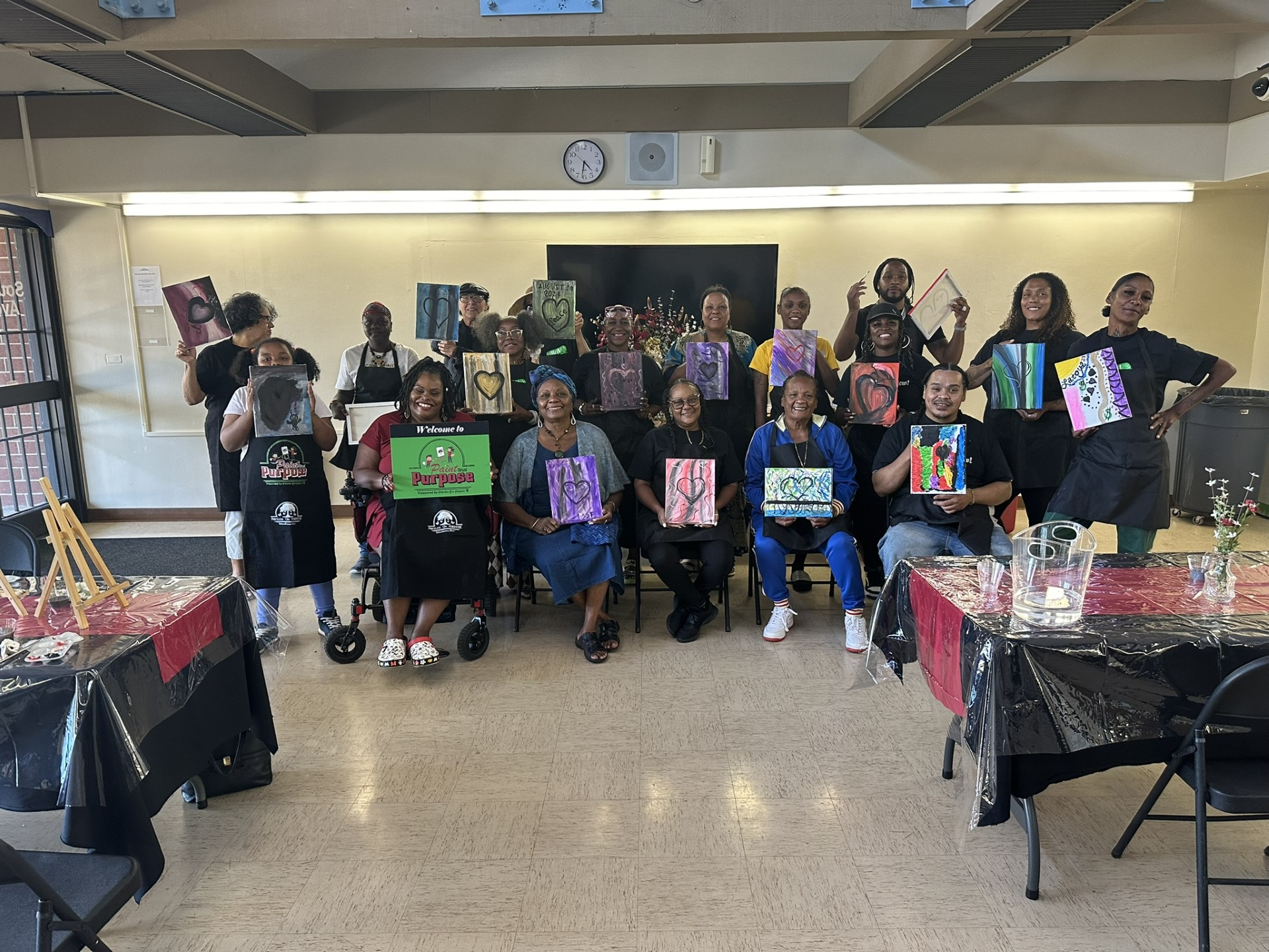 photo of awakeningNow events Healing throught paint