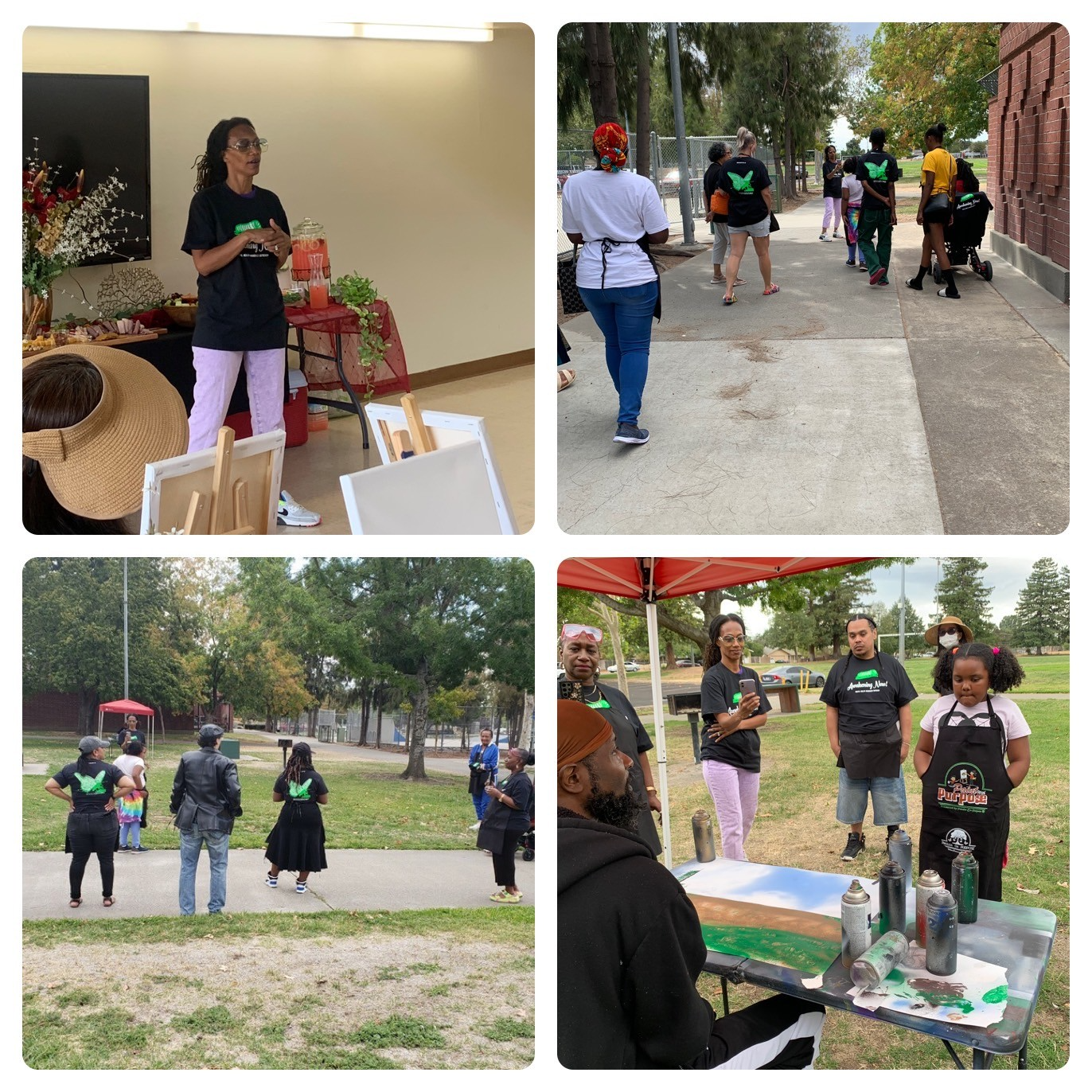 photo of awakeningNow events Healing throught paint