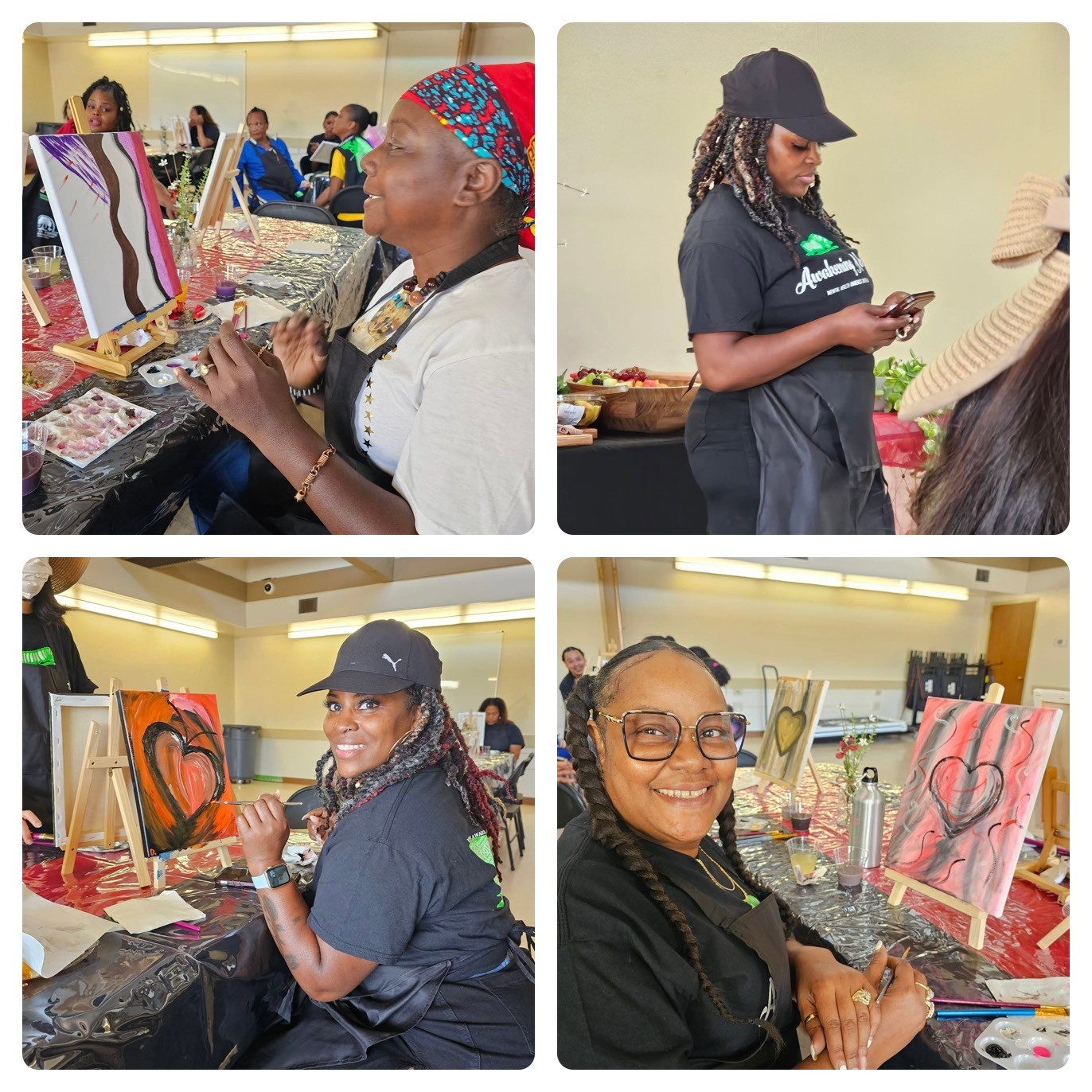 photo of awakeningNow events Healing throught paint