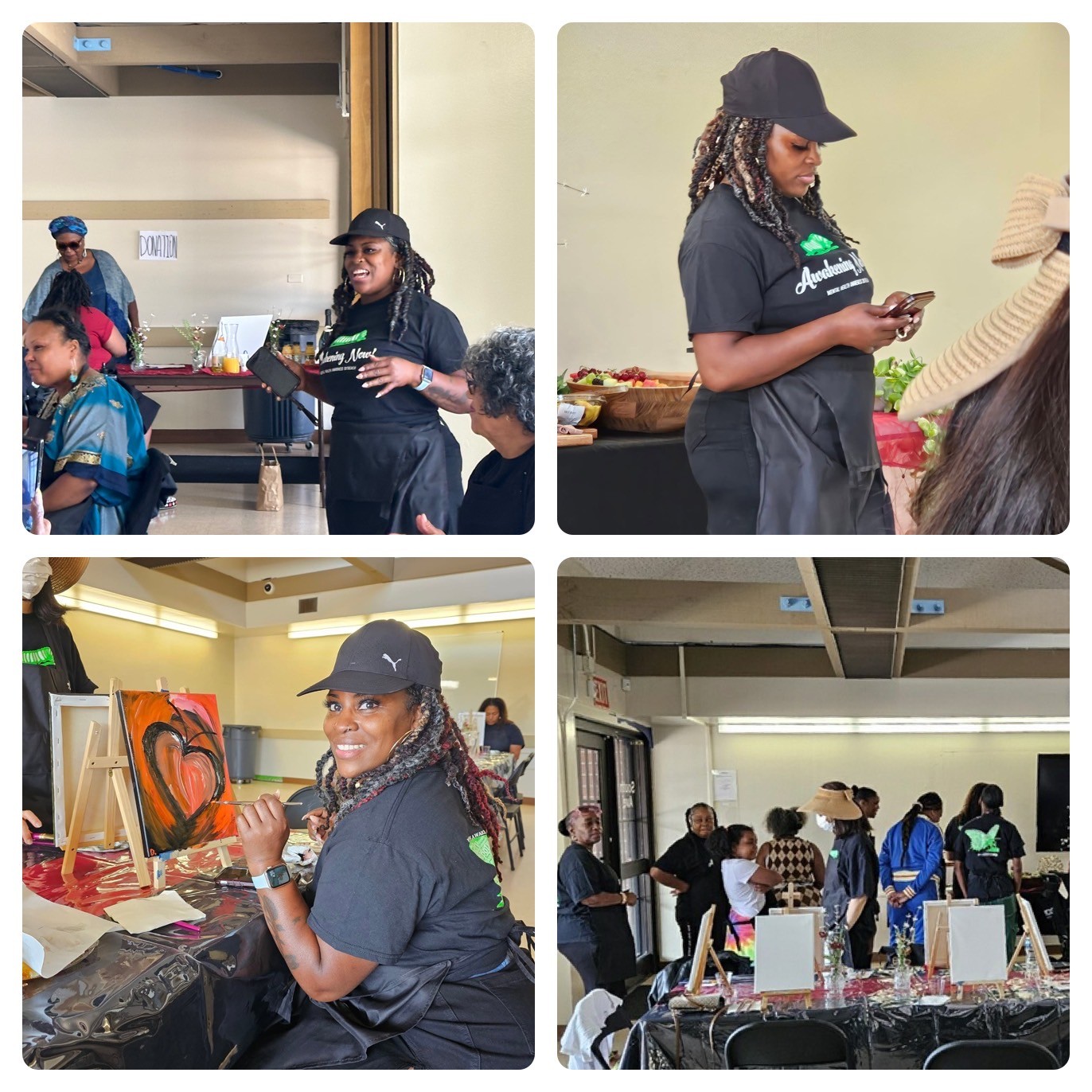 photo of awakeningNow events Healing throught paint